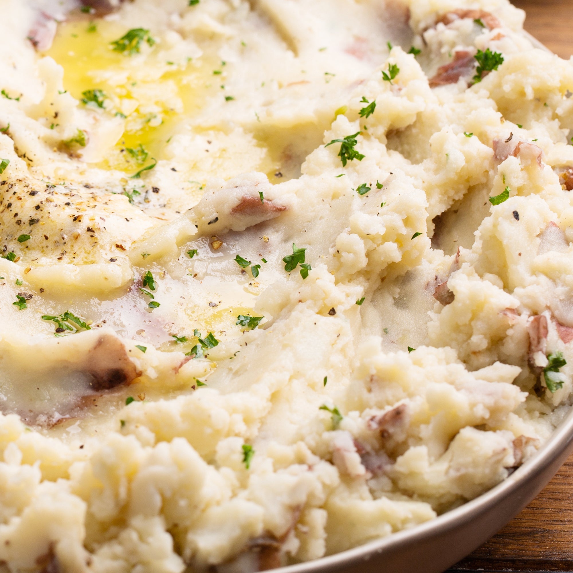 Garlic Brown Butter Mashed Potatoes