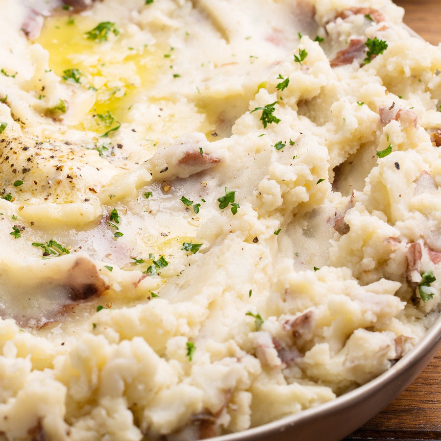Garlic Brown Butter Mashed Potatoes