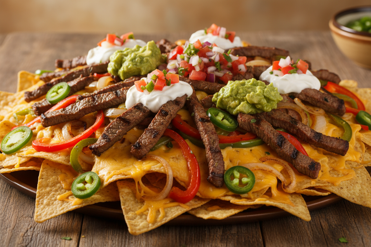 Steak Fajita Nachos